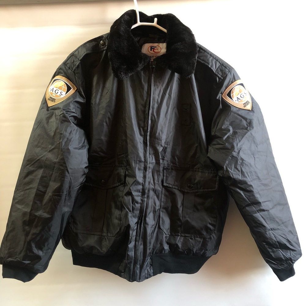 First Class Private Security Bomber Jacket Xl - image 2